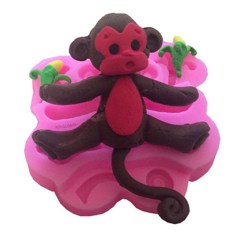 Silicone Monkey Shaped Mould