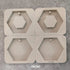 Silicone Hexagon Aromatherapy Wax Diffuser Mould