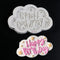 Cloud and Star Happy Birthday Mould