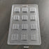 Cacao 12 Cavity Cross PVC Chocolate Mould - 11 Grams