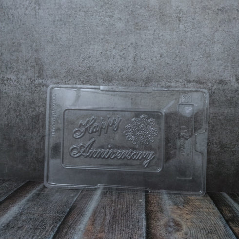 Cacao Happy Anniversary Theme PVC Chocolate Mould