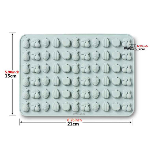 Silicone Fruits Mould - 66 Cavity