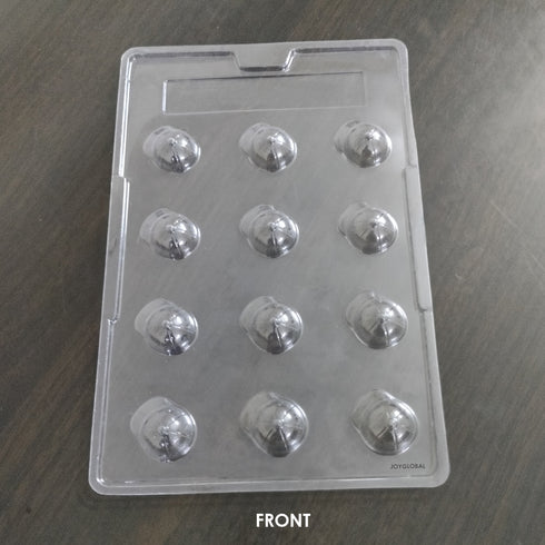 Cacao Cricket Hat Shape PVC Mould