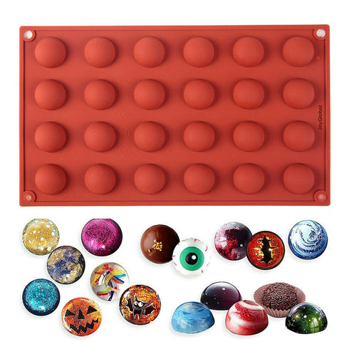 Silicone Half Sphere Mould - Diameter 2.9 CM