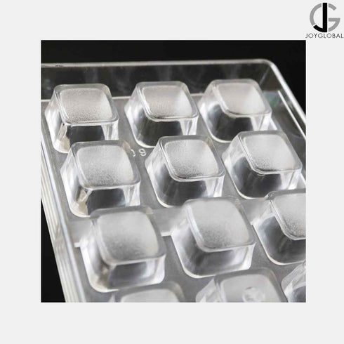 Polycarbonate Square Cube Mould - 12 Grams