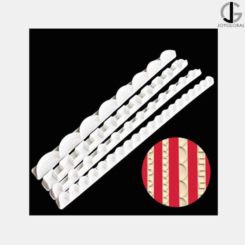 4 Piece/Set Wavy Borders Cutter