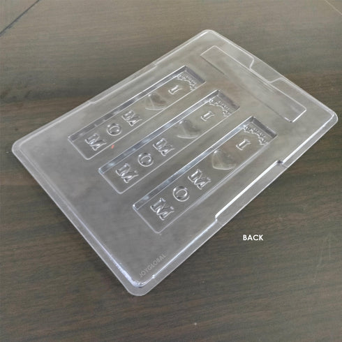 Cacao "I ❤ MOM" PVC Chocolate Mould