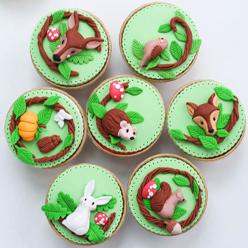 Silicone Jungle Theme Animals Mould