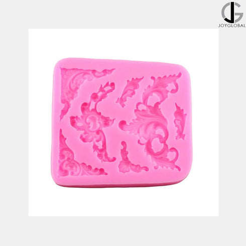 Silicone Baroque Vintage Mould- 7 Cavity