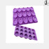 Silicone Oval Mould - 50 Grams
