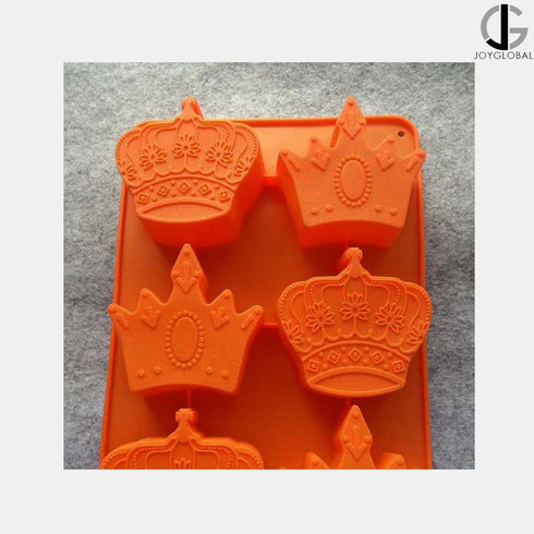 Silicone Crown Shape Mould - 100 Grams