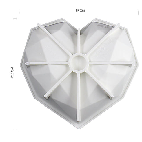 Silicone Heart Dessert Mould - Premium Baking Tool