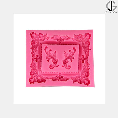 Vintage Mirror Frame Silicone Mould