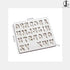 Silicone Groovy Alphabet Mould