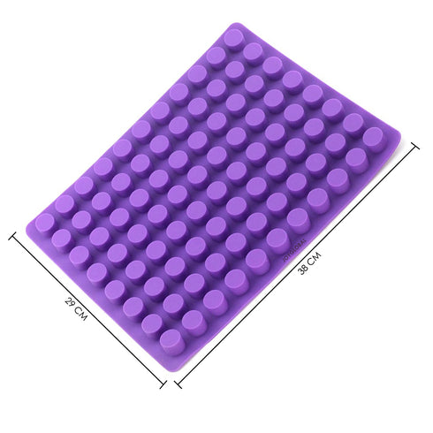 Silicone 88 Cavity Round Mould - 10 Grams