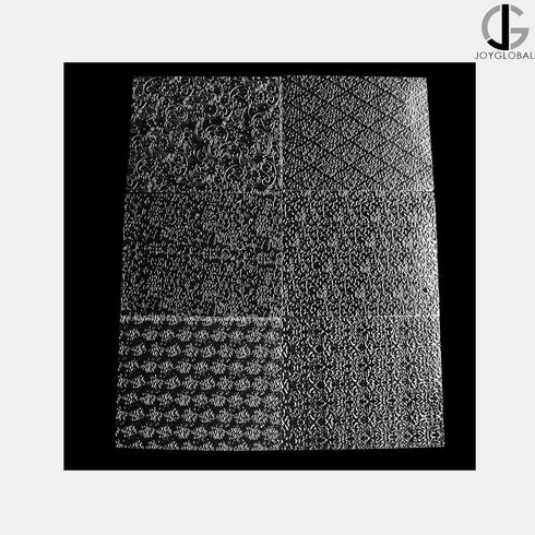 JoyGlobal 6 Different Designs Floral Texture Mat