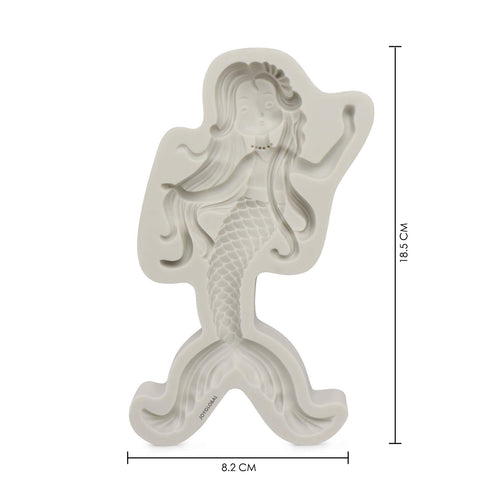 Silicone Mermaid Girl Mould