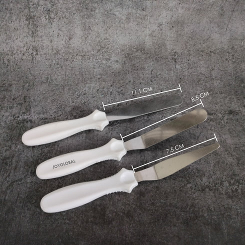 3 Piece Set Palette Knife Spatulas