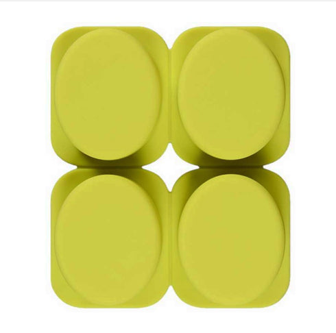 Oval Shape Silicone Mould - 120 Grams