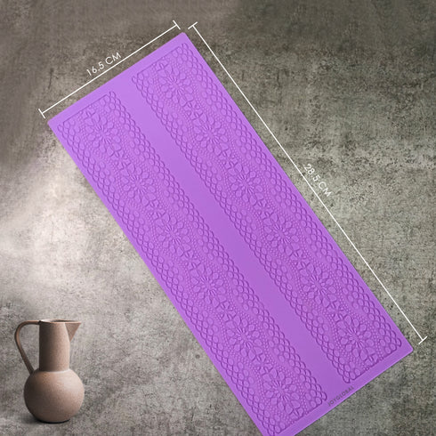 Silicone 2 Layer Designer Lace Mat