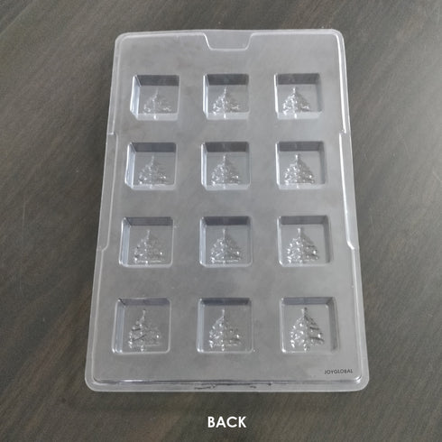 Cacao Christmas Tree Shape PVC Chocolate Mould