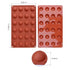 Silicone Half Sphere Mould - Diameter 2.9 CM
