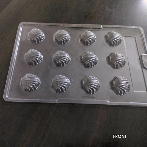 Cacao Shell Shape PVC Mould - 8 Grams