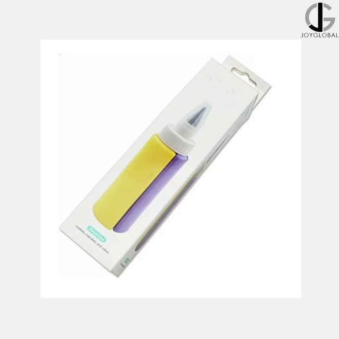 Two Color Icing Piping Bottle with Steel Nozzle