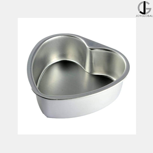 Aluminum Heart Shaped Cake Pan - Set 3 Pieces