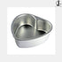 Aluminum Heart Shaped Cake Pan - Set 3 Pieces