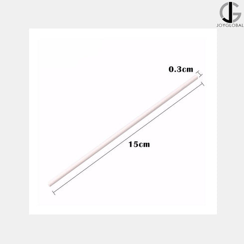 JoyGlobal Plastic Lollipop Sticks - 6 Inch