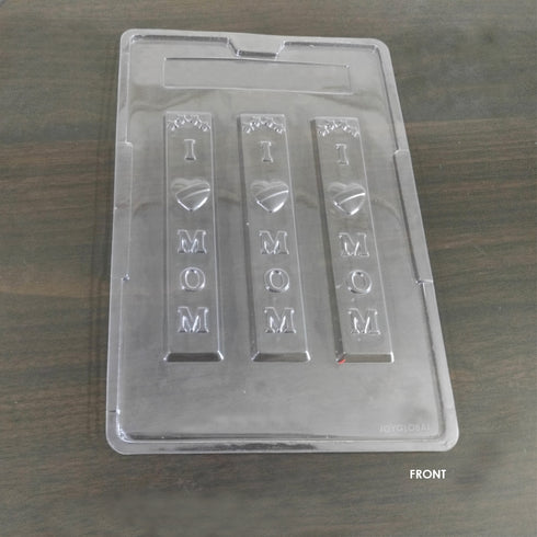 Cacao "I ❤ MOM" PVC Chocolate Mould