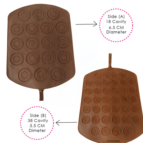 Double Sided Macaron Silicone Mat