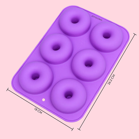 Silicone Donut Mould - 6 Cavity