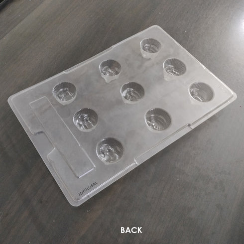 Cacao 6 Different Animals Shape PVC Mould