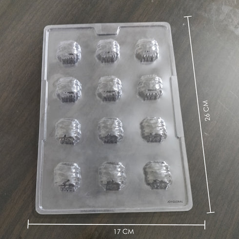 Cacao Sulti Crackers PVC Chocolate Mould