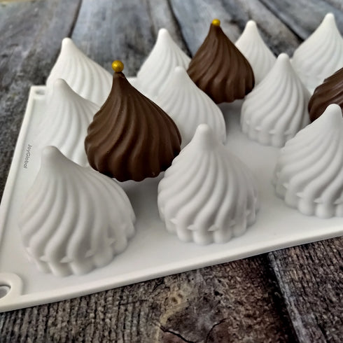 Silicone Onion Bun/Modak Entremet Mould - 15 Cavity