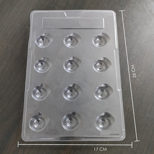 Cacao Cricket Hat Shape PVC Mould
