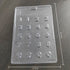 Cacao Numbers 0 to 9 PVC Chocolate Mould