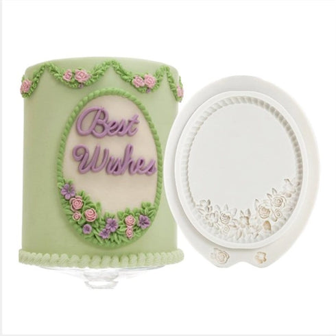 Silicone Vintage Frame Mould