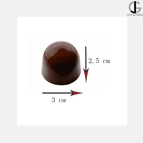 Polycarbonate Big Bell Dome Mould - 12 Grams
