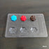 Cacao Snowflakes Shape PVC Mould - 15 Grams