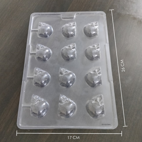 Halloween Skull Shape PVC Mould