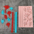 Silicone Mixed Flowers Border Mould