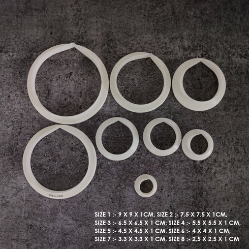 Rose Petal Plastic Sugarpaste Cutter