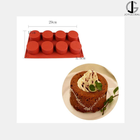 Silicone Round Cylinder Mould