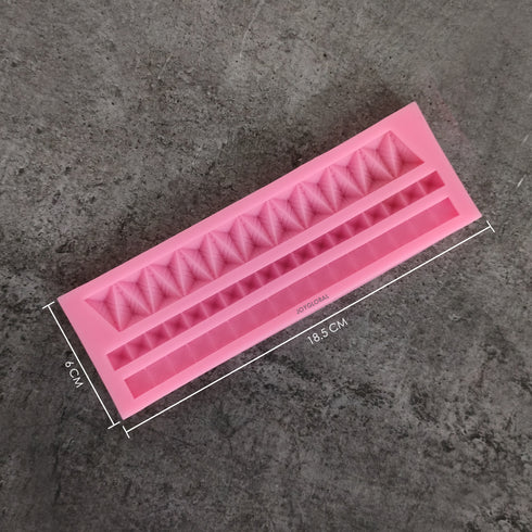Silicone Designer Border Lace Mould
