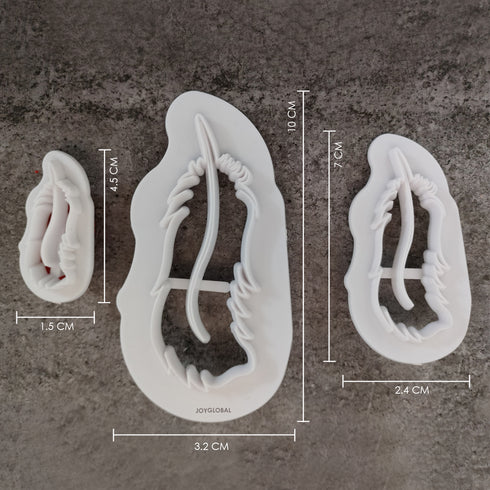 Feather Cutter Cake Decorating Tool