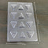 Cacao Happy Diwali Diya Triangle Shape PVC Mould