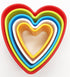 JoyGlobal Set of 5 Pieces Heart Cutter
